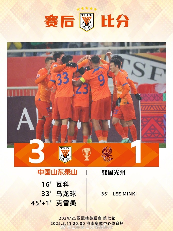  以一場亞冠的勝利，開啟新年征程！