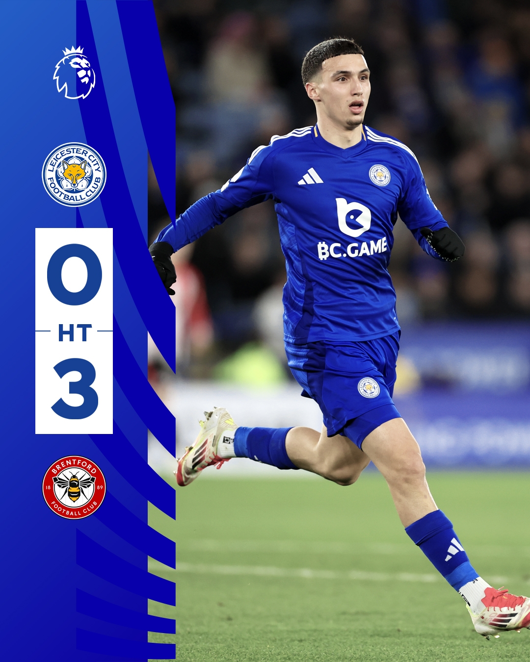  半場0-3！萊斯特若不進(jìn)球輸球，將主場6連敗0進(jìn)球創(chuàng)歷史最糟戰(zhàn)績
