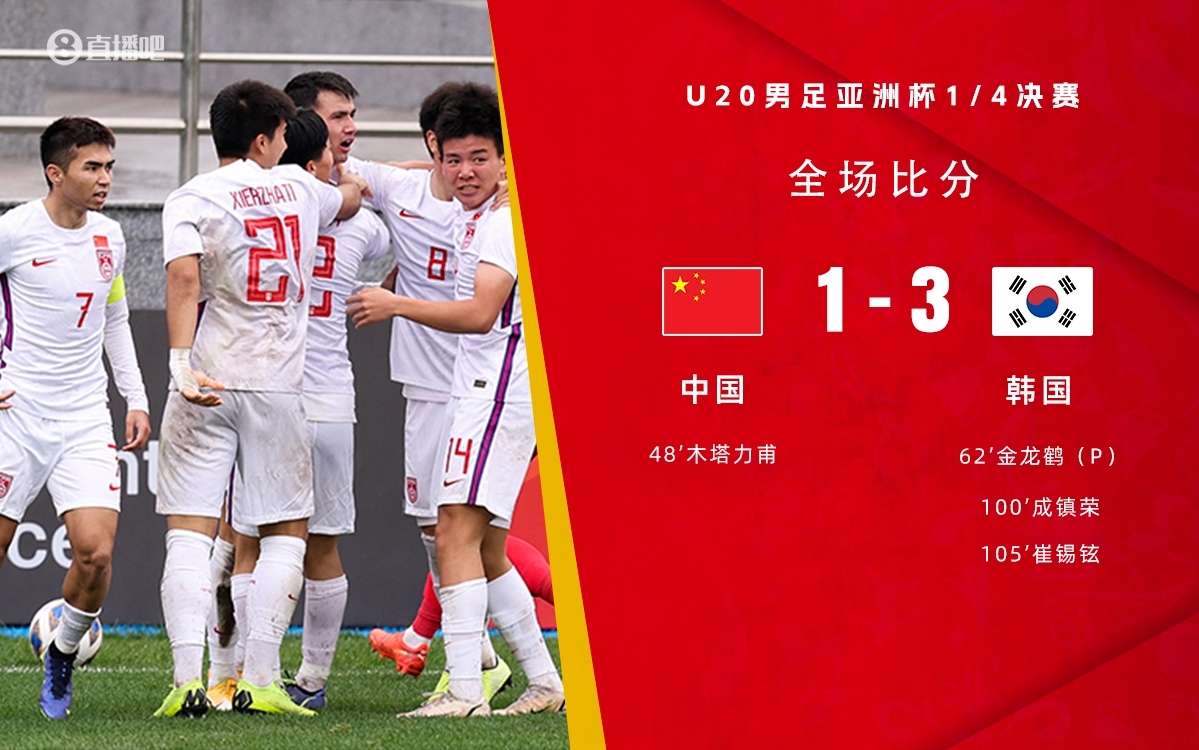  復(fù)仇！U22國(guó)足絕殺復(fù)仇韓國(guó)，2年前U20亞洲杯加時(shí)憾負(fù)無緣世青賽